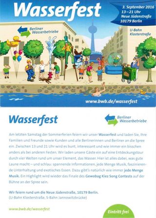 Wasserfest 2016